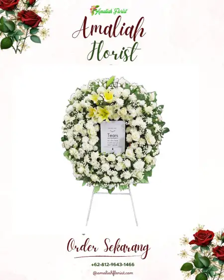Krans Bunga Duka Kebonadem